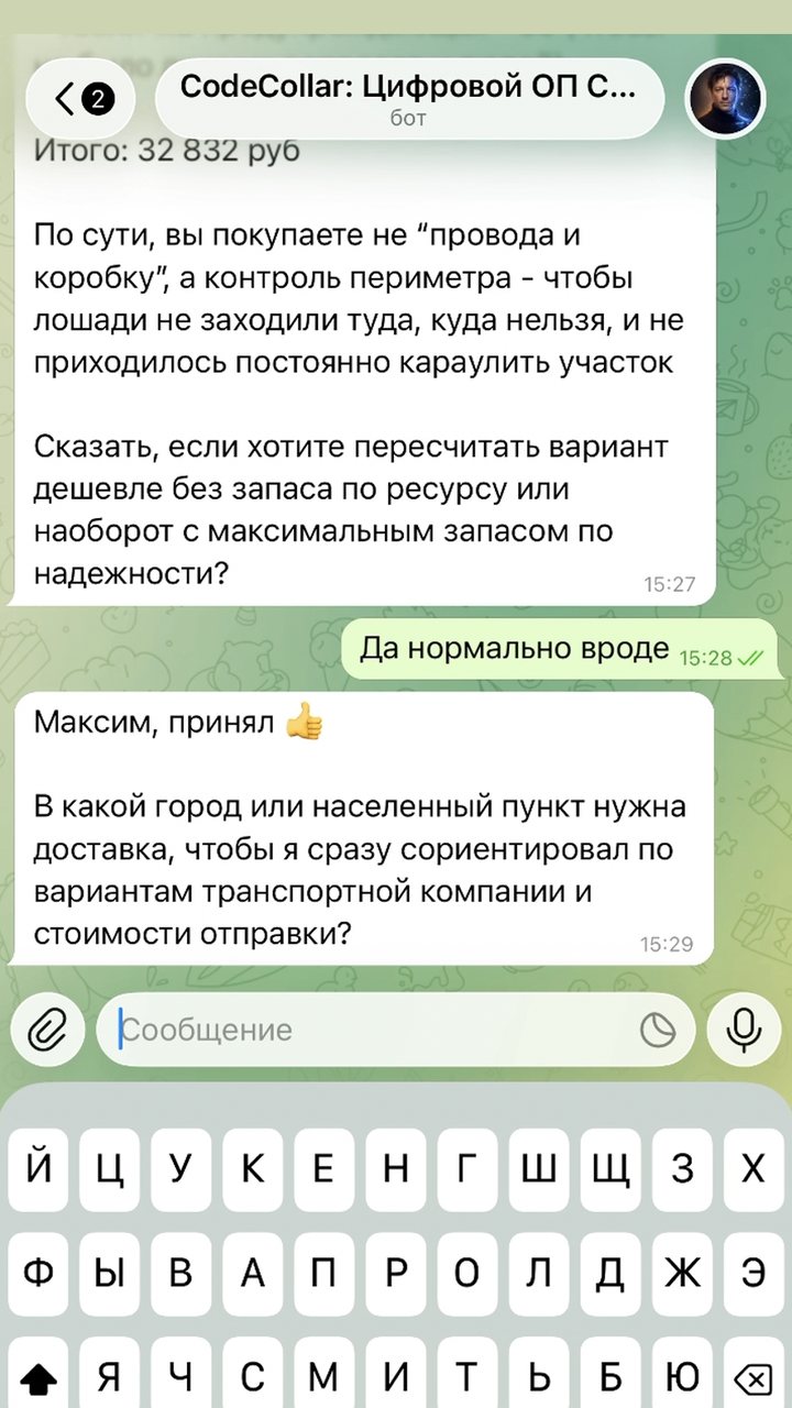 Пример работы: Цифровой отдел продаж